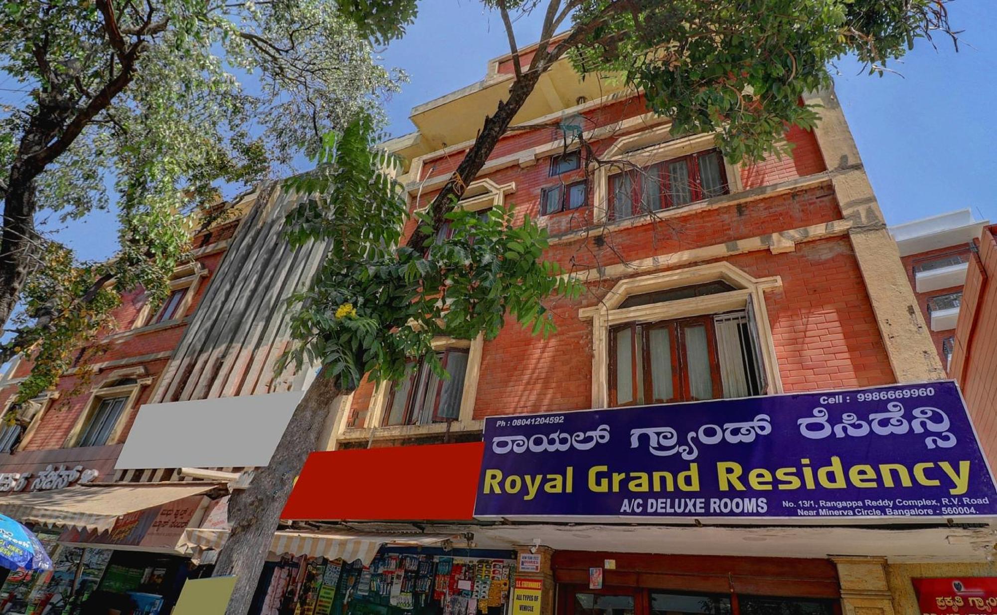 Hotel O Royal Grand Residency Near Lalbagh Botanical Garden Bangalore Exterior foto
