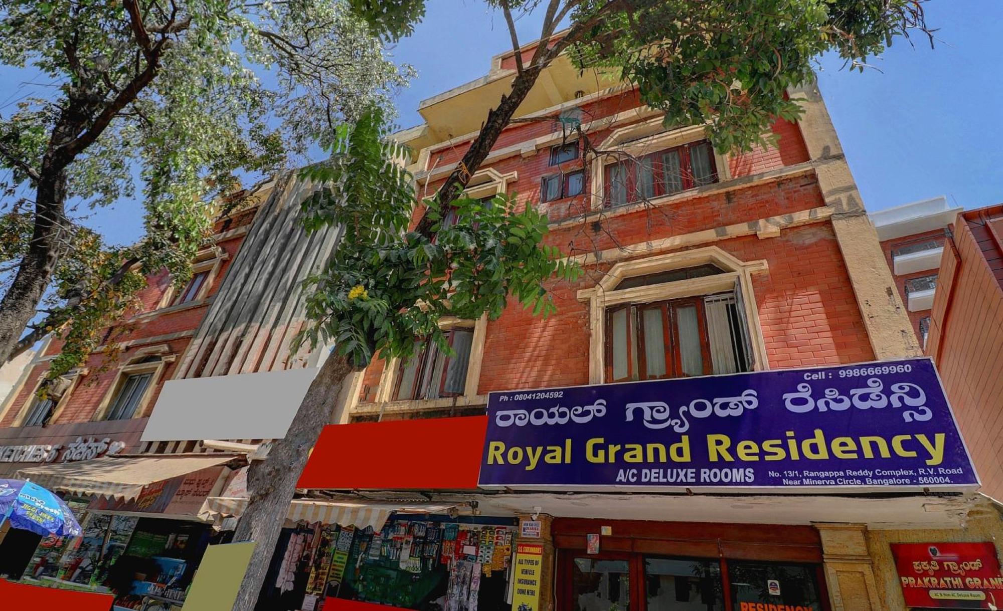 Hotel O Royal Grand Residency Near Lalbagh Botanical Garden Bangalore Exterior foto